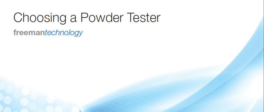 Choosing a Powder Tester